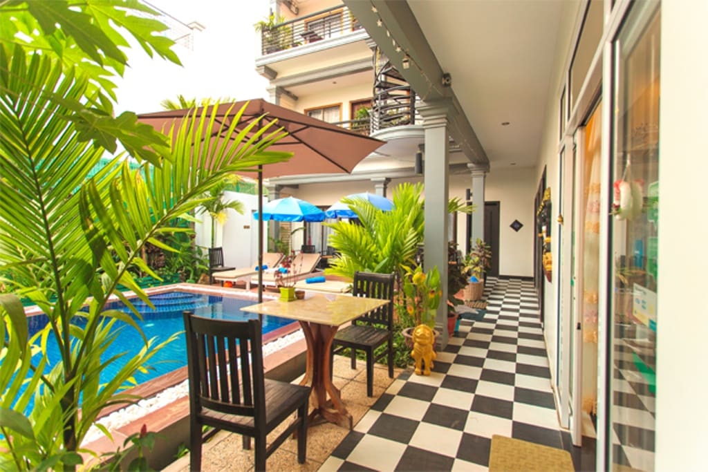 Triple Room at Asanak D'Angkor Boutique