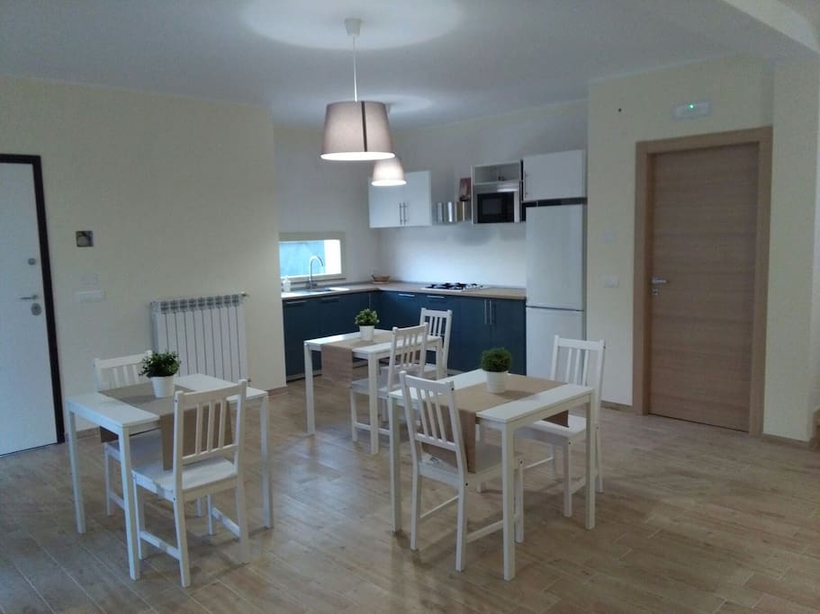 living e cucina