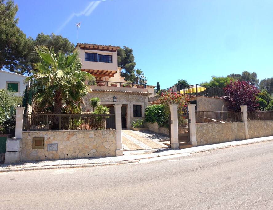 Front with parking