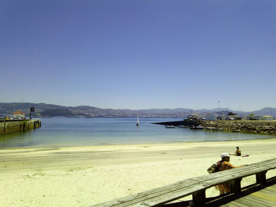 playa del puerto, ideal para un baño antes de comer!