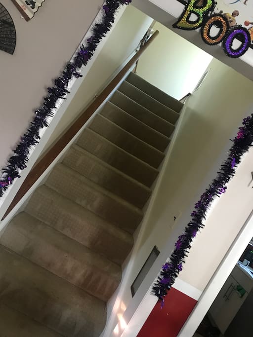 Stairs to 2nd Floor from the Main house floor