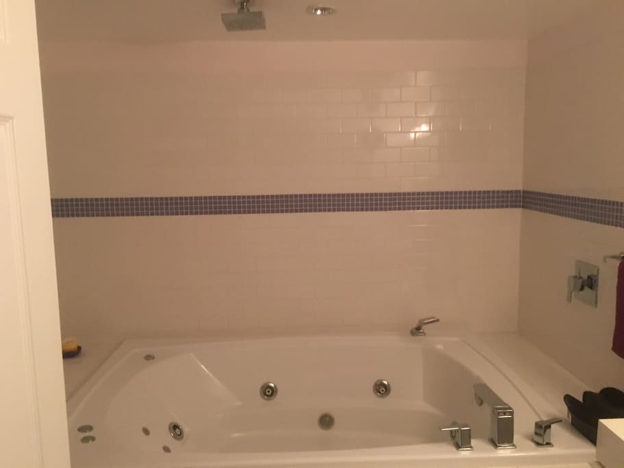Master bath with jacuzzi