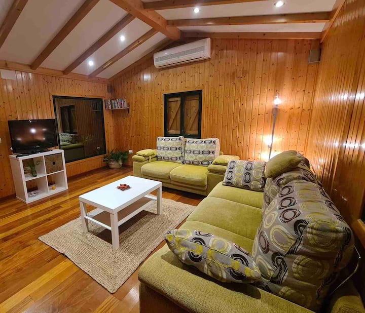 Casa De Madera Con Encanto Cerca De Santiago - La Estrada