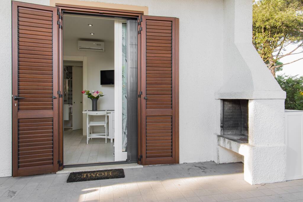 Private patio