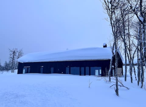 New modern cabin with amazing view