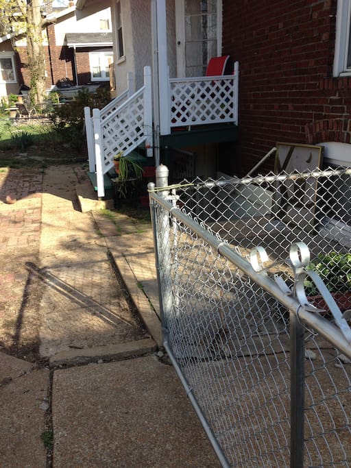 Go through the gate...