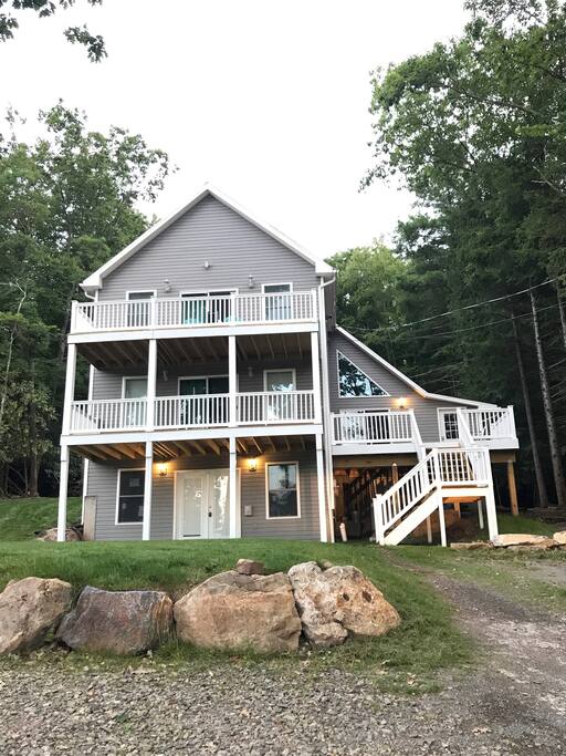 Brand new home with 3 private balconies and an additional 2 large decks!