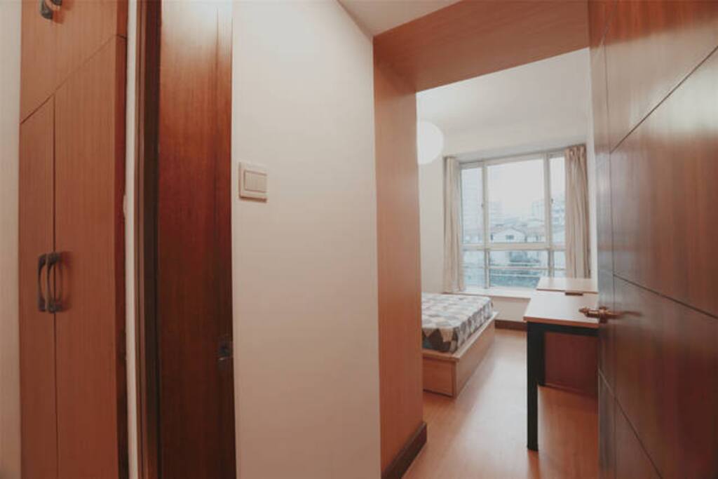 From outside room B