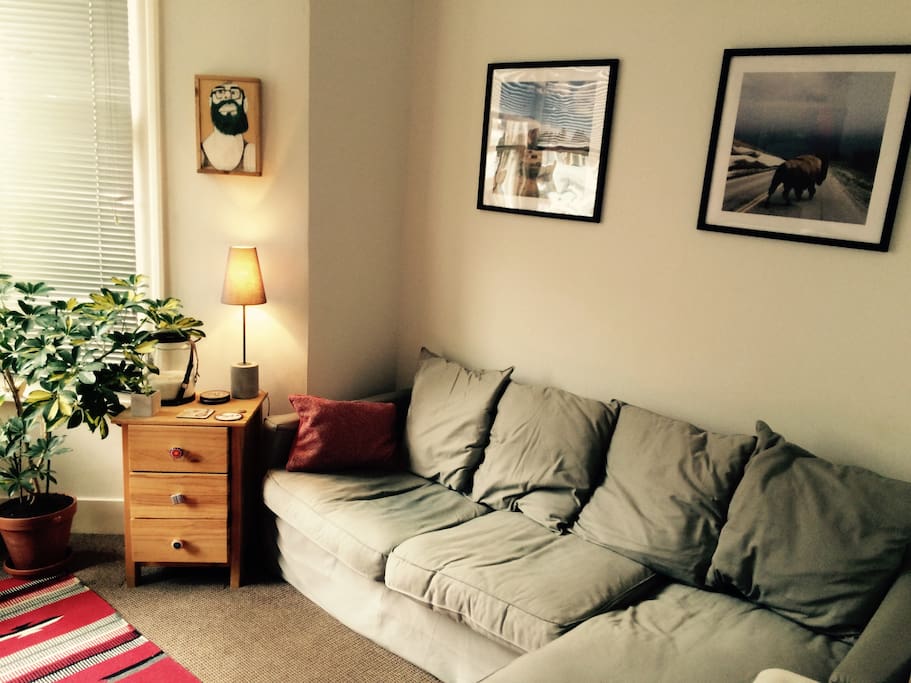 Living room - A comfy couch