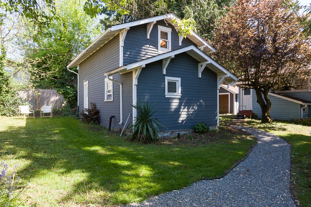 Exterior view of our guest cottage.