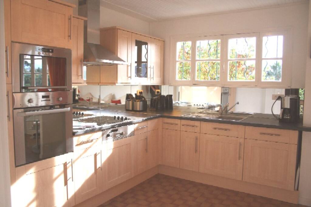 Upper floor kitchen