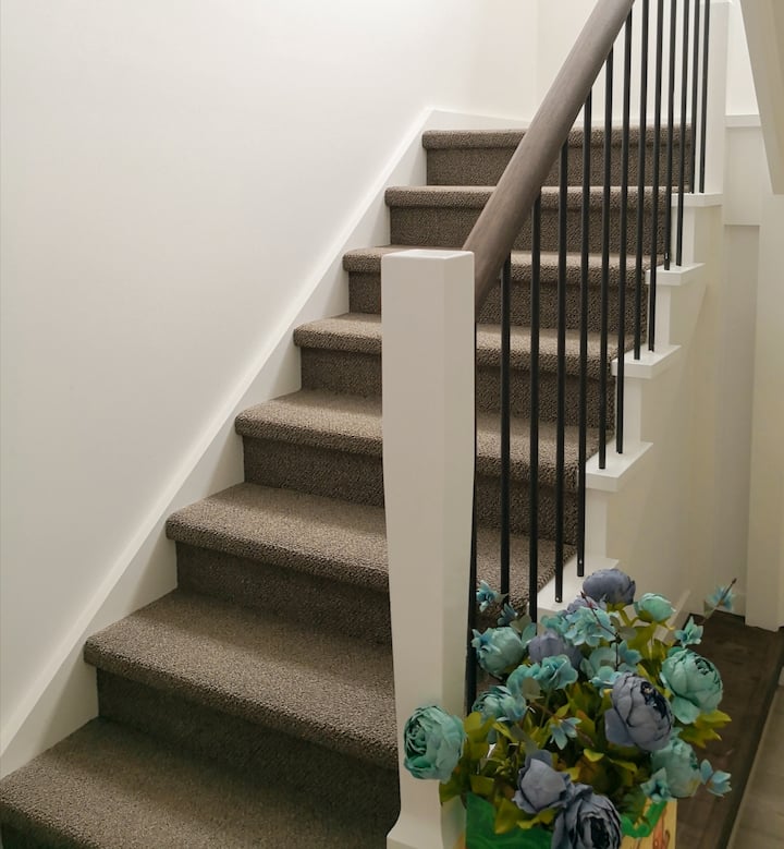 A corner of stairs
