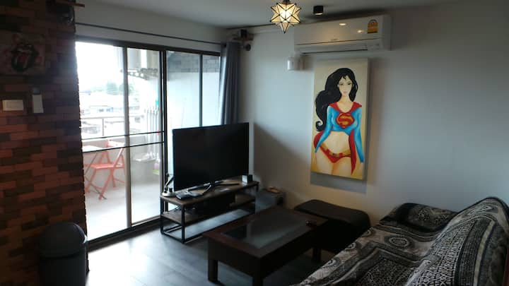 Vintage Downtown Metro Phra Khanong Month Rental - 방콕