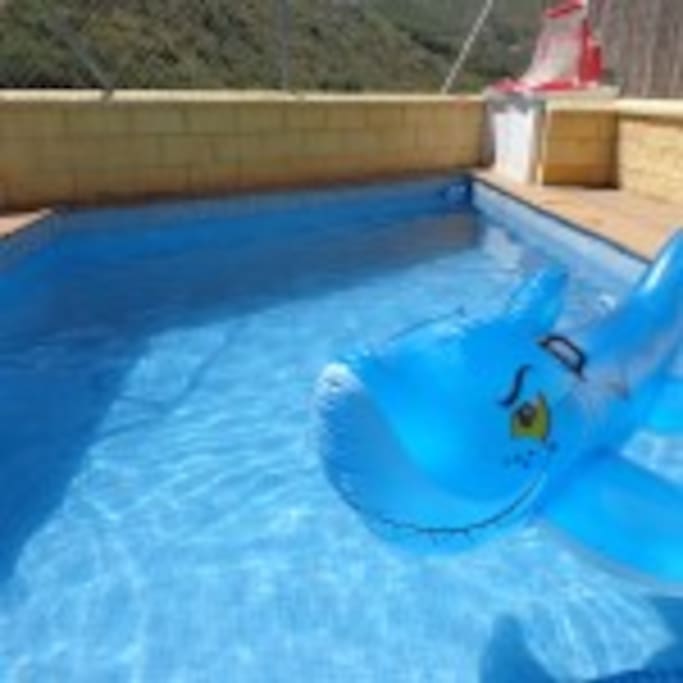 Juguetes piscina niños.