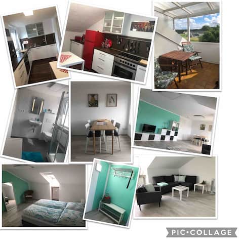 Beautiful modern attic apartment in the Munich area