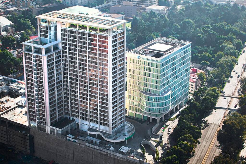 air view of the building