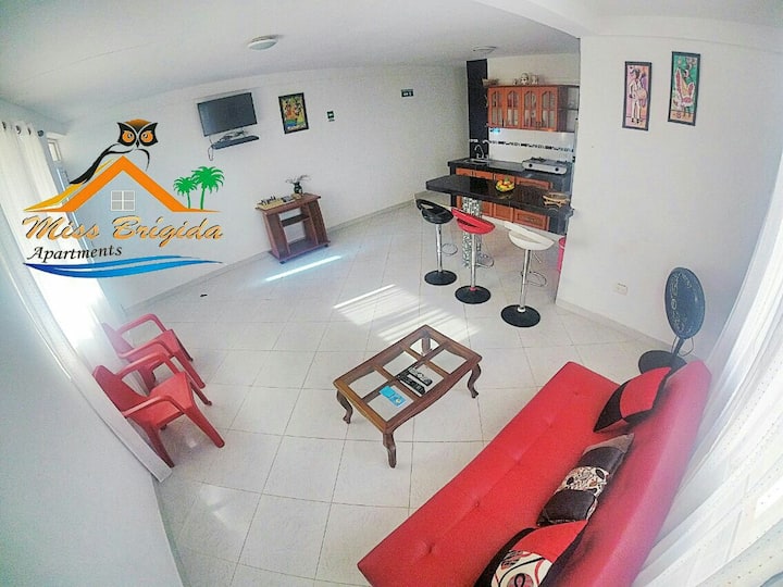 Apartamento Miss Brigida cerca a las playas
