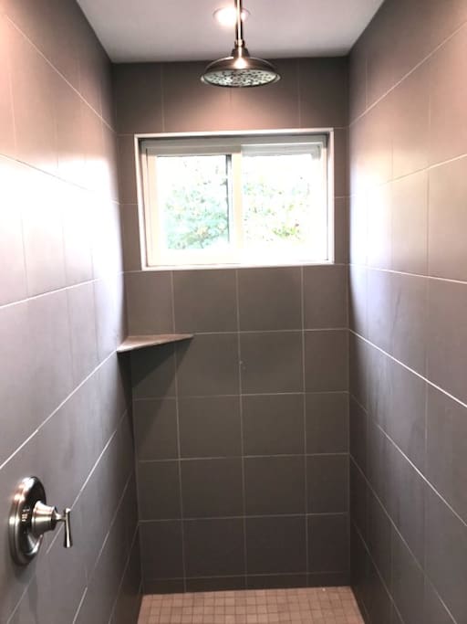 walk-in shower