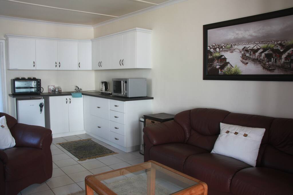 Lounge and kitchenette