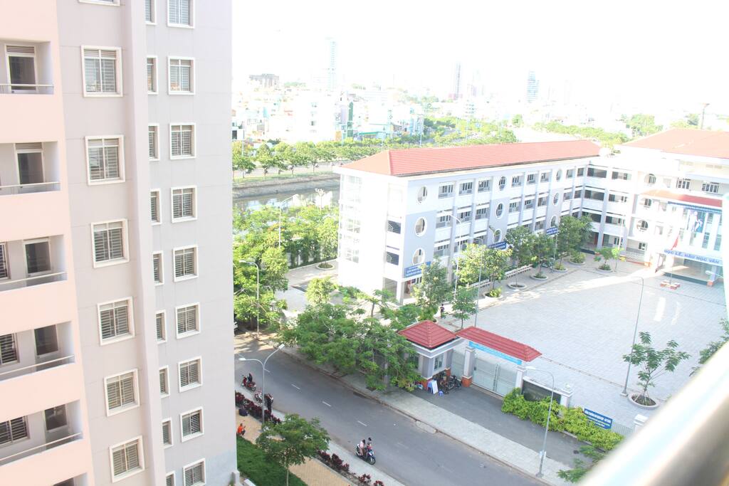 looking out side