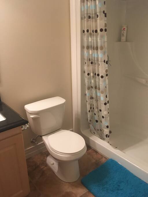 The guests have their own private ensuite.