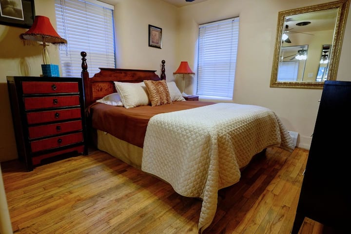 Dormitorio 2, mucha luz natural. 