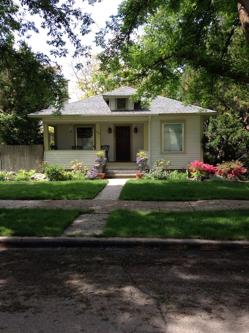Front of house from Ellis Ave