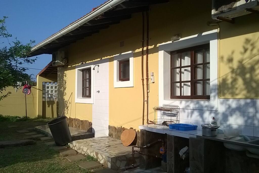 Vista de Trás da casa principal