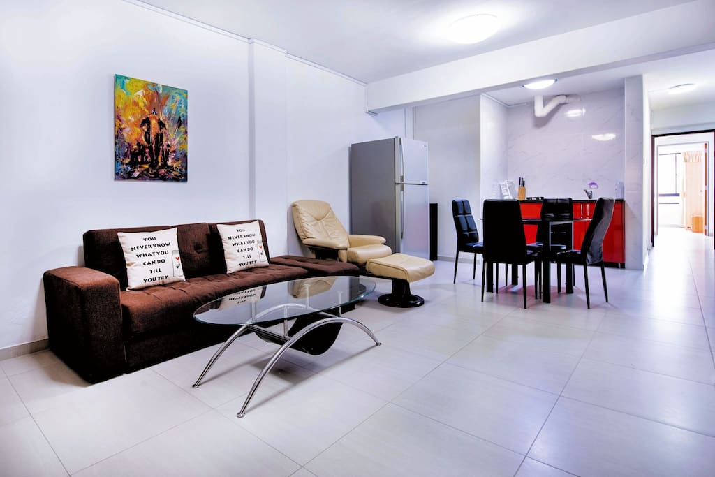 Relax in our spacious living room