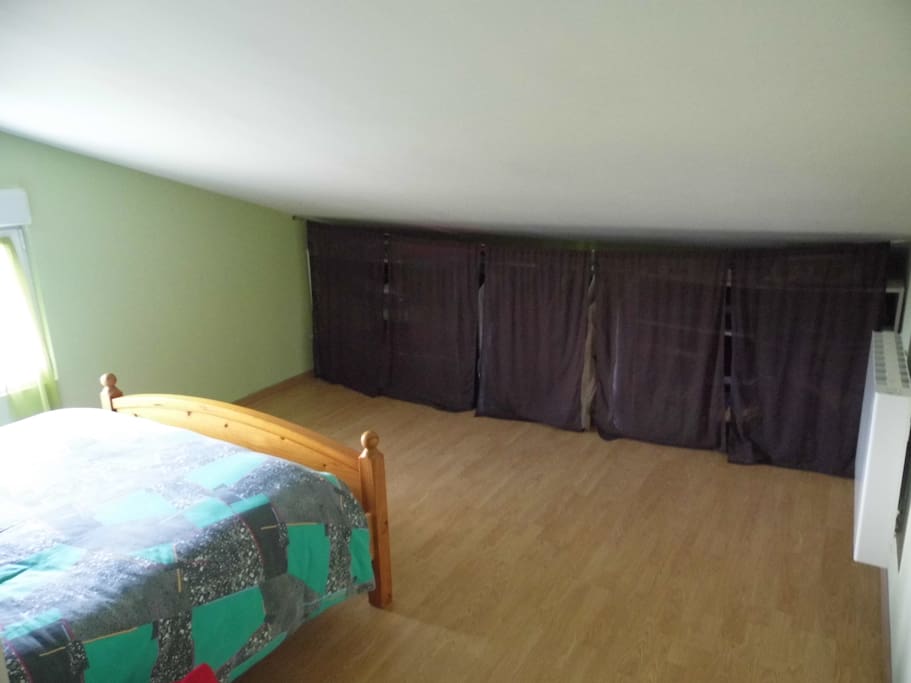 Chambre sous pente