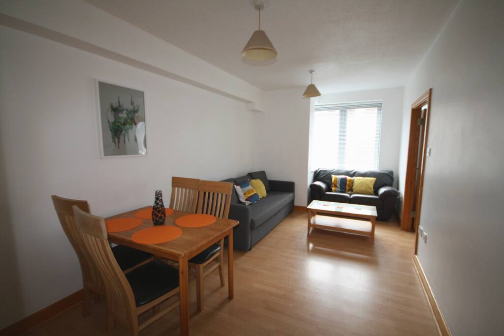 Bright spacious living area