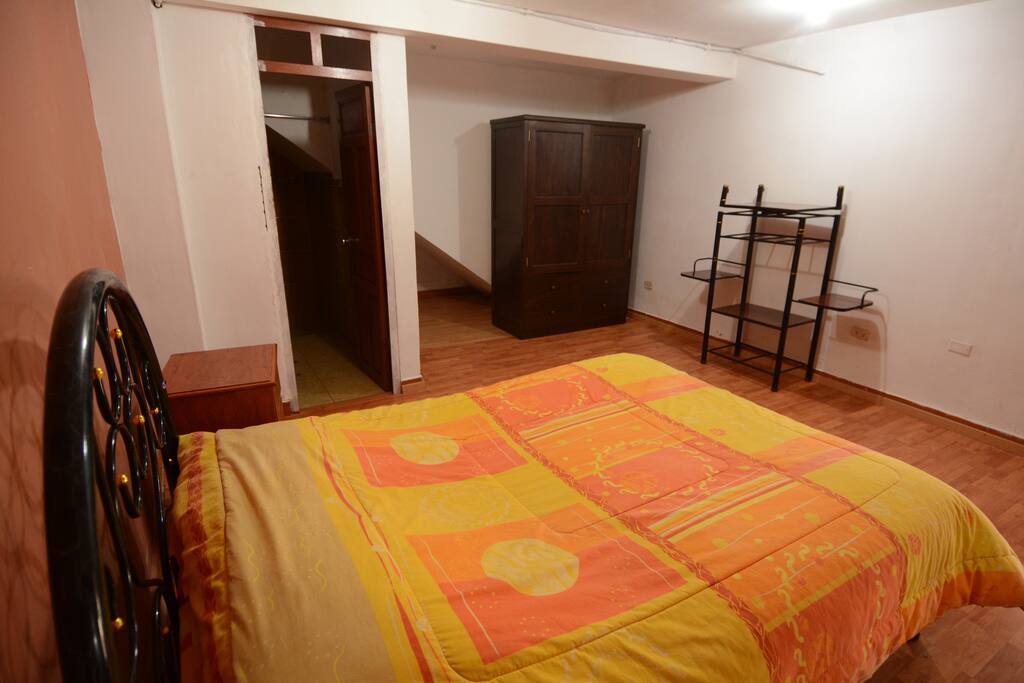 Spacious bedroom