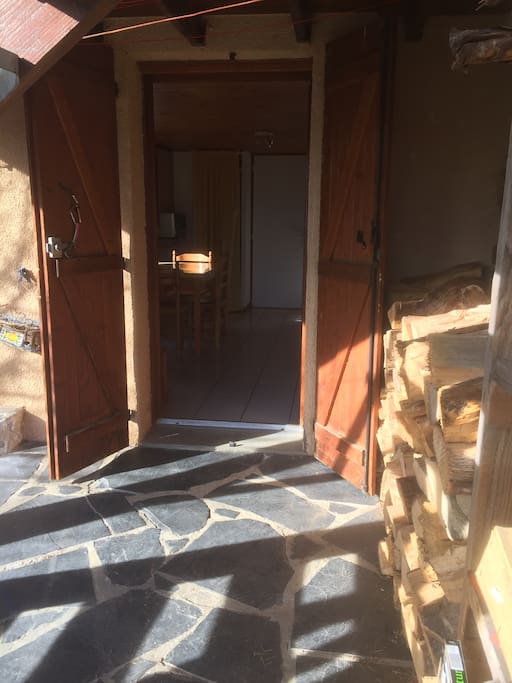 Entrée logement...Bienvenue