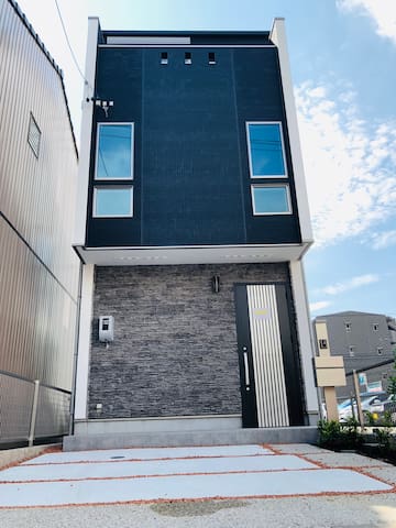 貸切户建新築名古屋駅無料駐車場 Aloan Nagoya 名古屋独棟别墅三室二厅整租3 Bedrooms 2 Bathrooms House Nagoya Japan