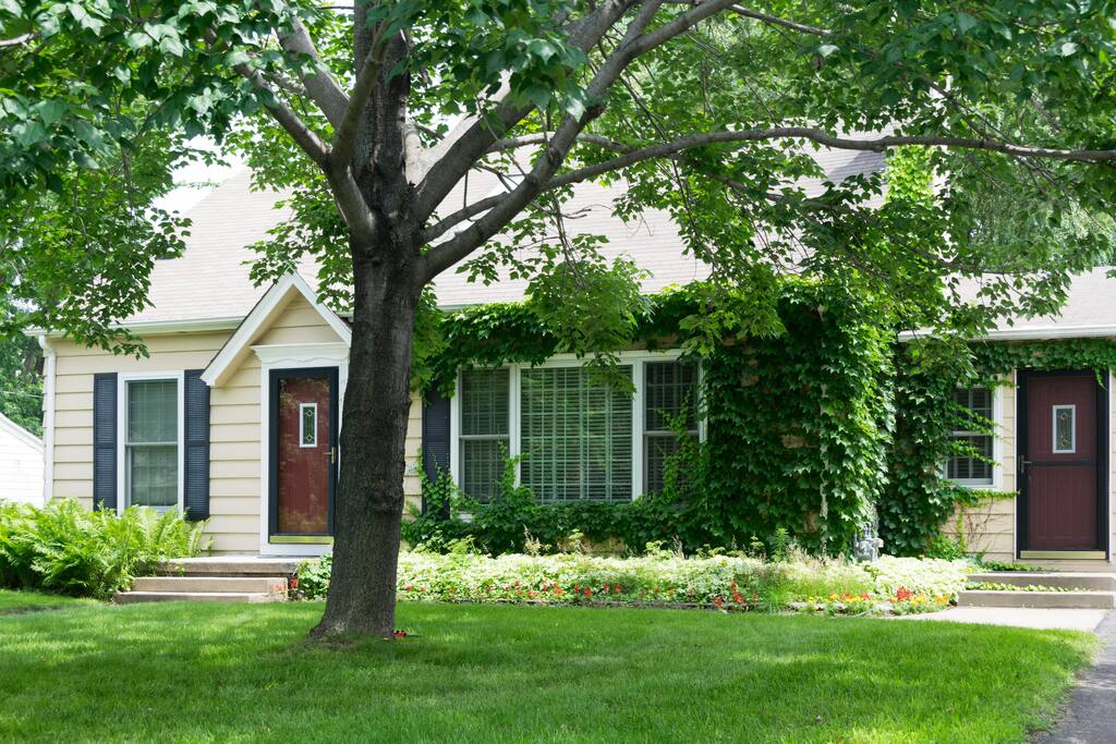street view, front of home