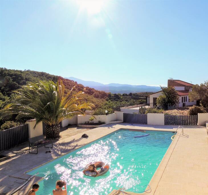 Vue de la piscine
