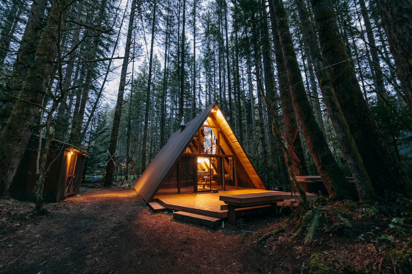 Sky Haus A-Frame Cabin Airbnb Skykomish