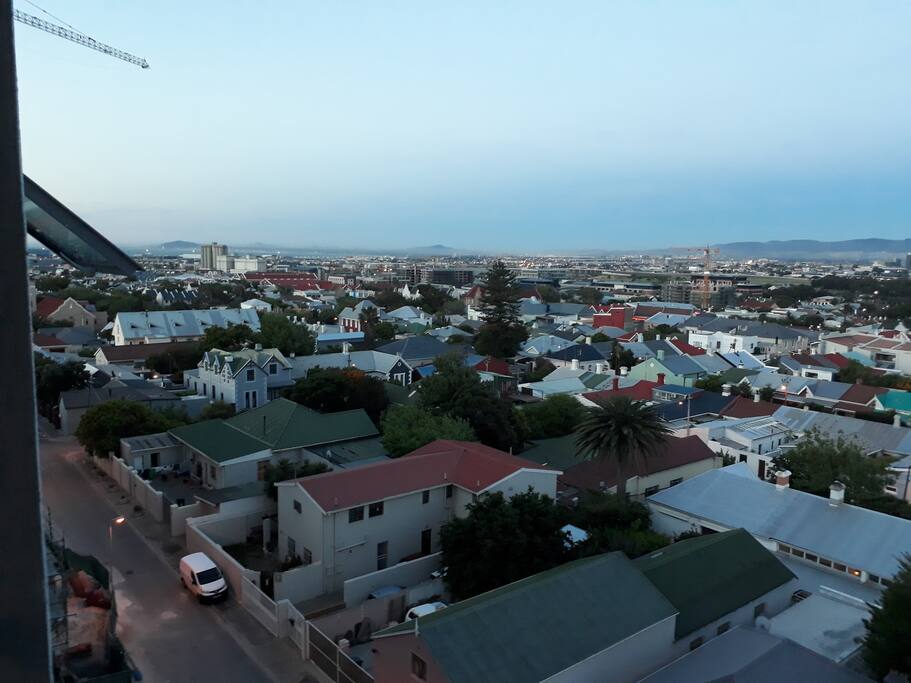 Stunning view overlooking the city