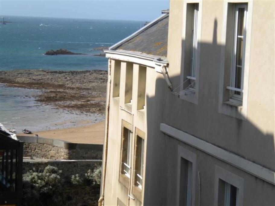 Photo prise de l'appartement Plage du bon de secours