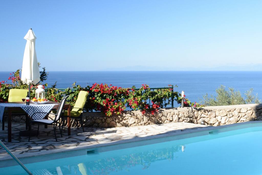 sea view from terrace