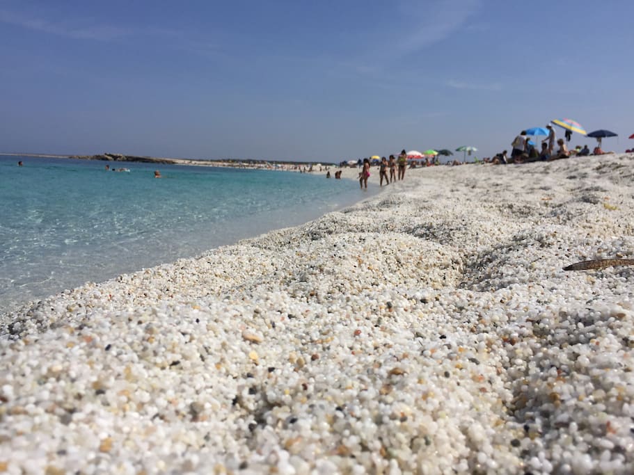 Spiaggia nelle vicinanze "Is Arutas"