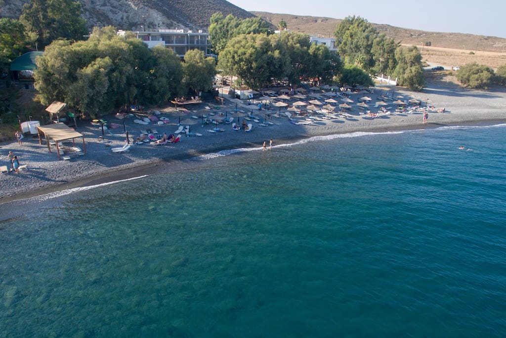 beach area (agios fokas beach club)