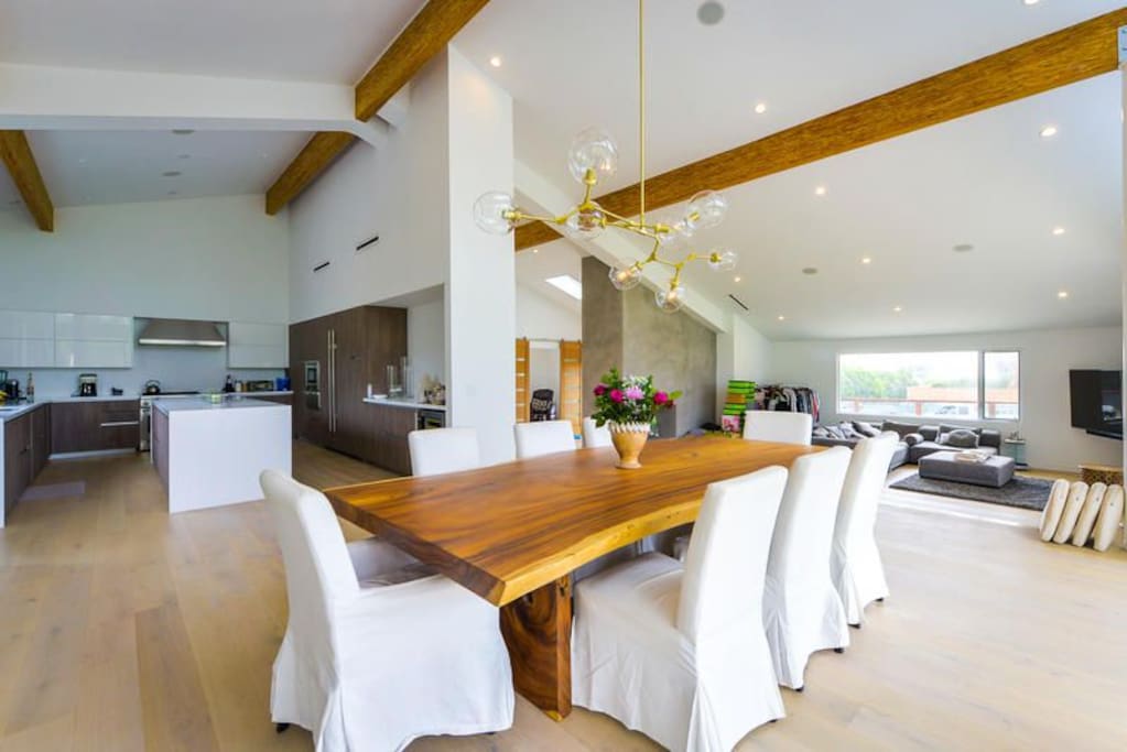 Open floor plan makes the home light & airy