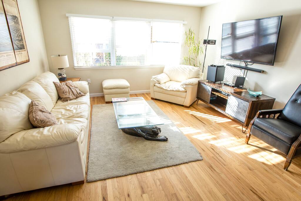 New furniture in afternoon light