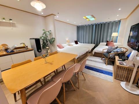 ☆불멍&Netflix&Watcha☆1sec from Hongdae SUB&wifi2