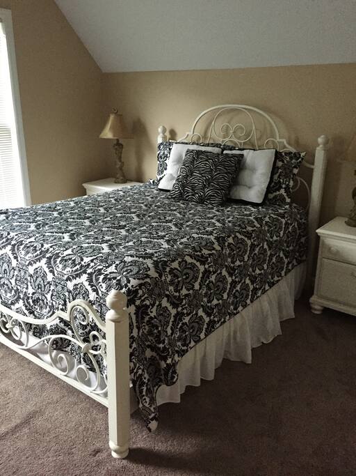 Upstairs queen bedroom