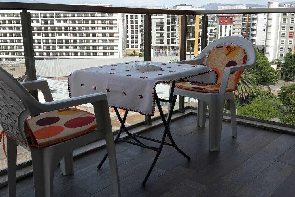The balcony