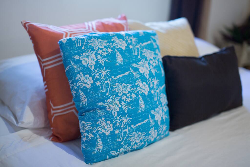 You can never have too many pillows!
