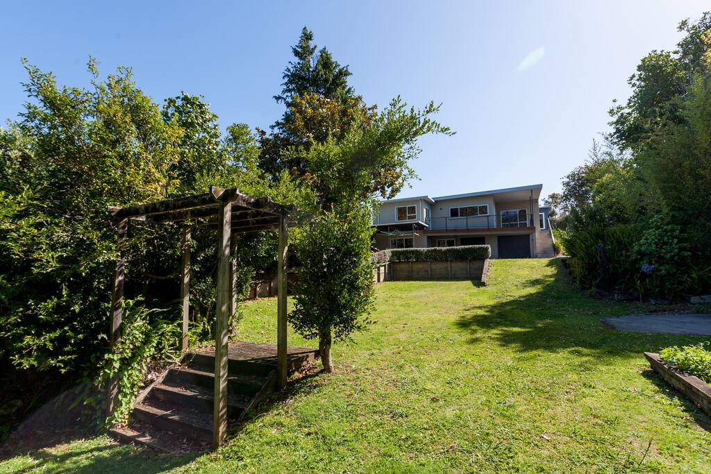 Rear of property