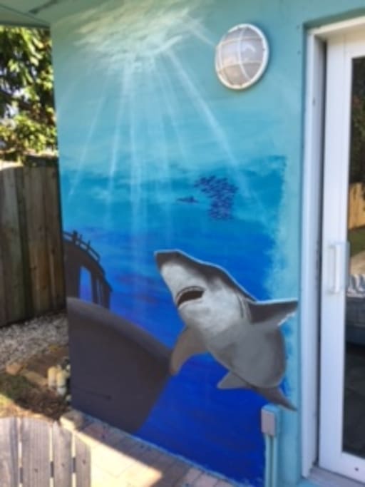 Shark Mural